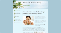 Desktop Screenshot of mickiwashburntherapy.com